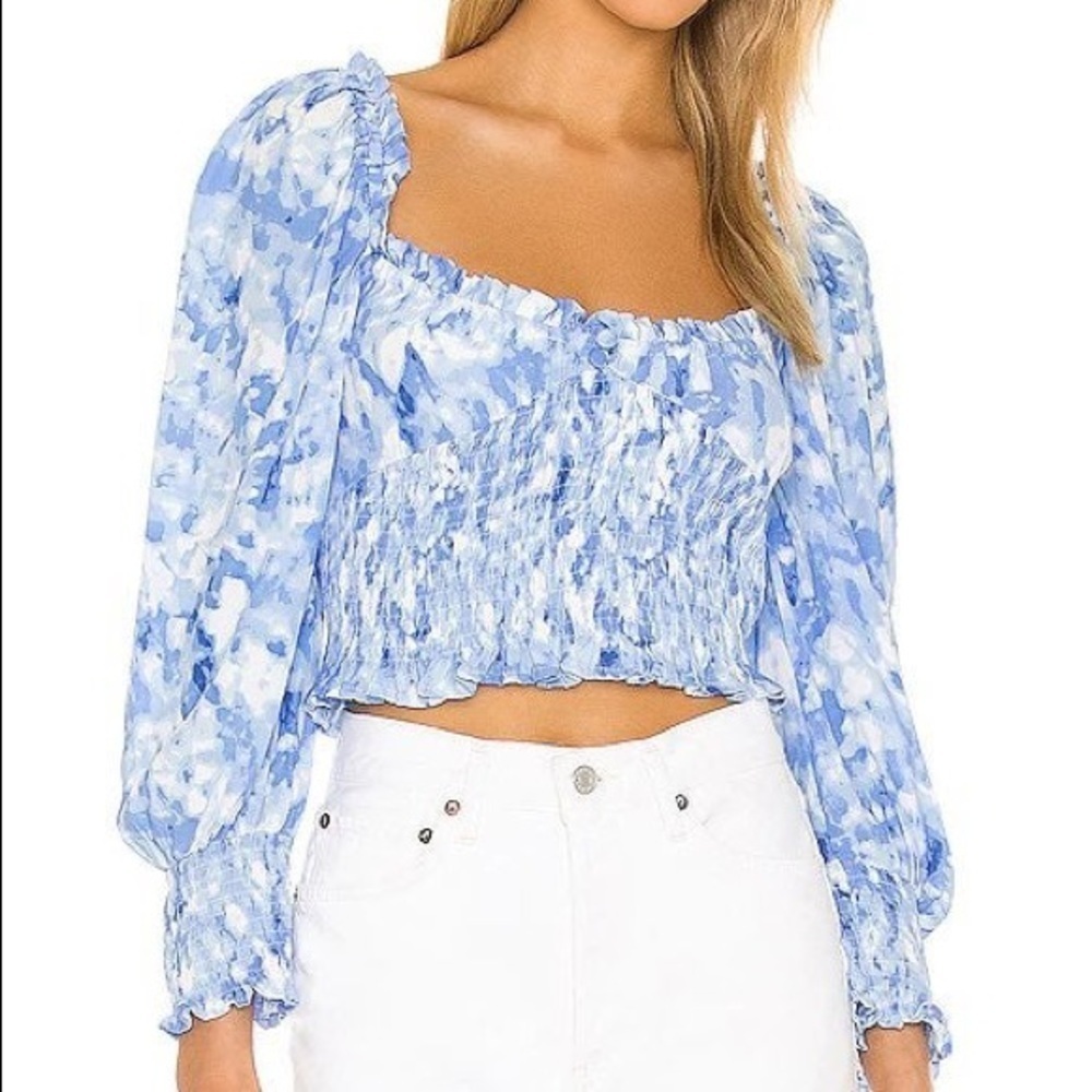 Faithfull The Brand Willow Top- Roos Tye Dye